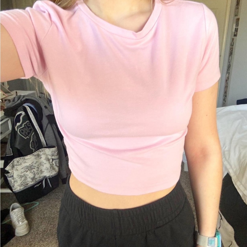wild fable pink tee
